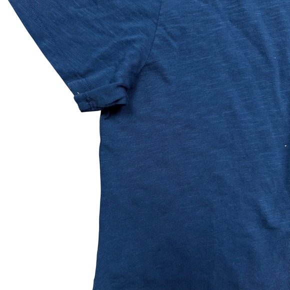 NWOT American Giant Women's Premium Slub Crew Tee Maine Navy Blue M USA Made - Picture 3 of 7